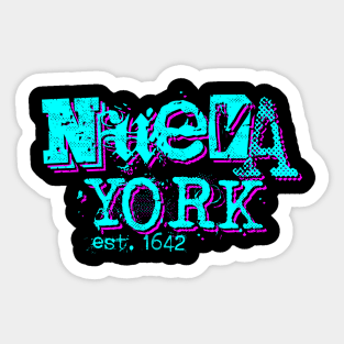 Nueva York 1642 6.0 Sticker